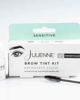 JULIENNE SENSITIVE MIDNIGHT BLACK BROW TINT KIT