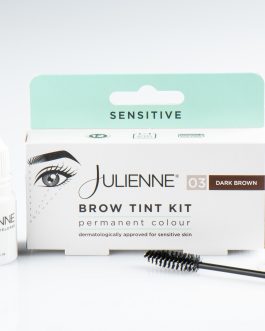 JULIENNE SENSITIVE DARK BROWN BROW TINT KIT