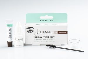 JULIENNE SENSITIVE DARK BROWN BROW TINT KIT