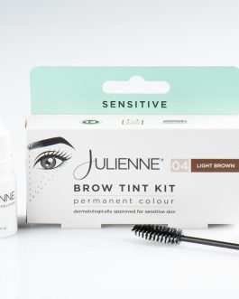 JULIENNE SENSITIVE LIGHT BROWN BROW TINT KIT